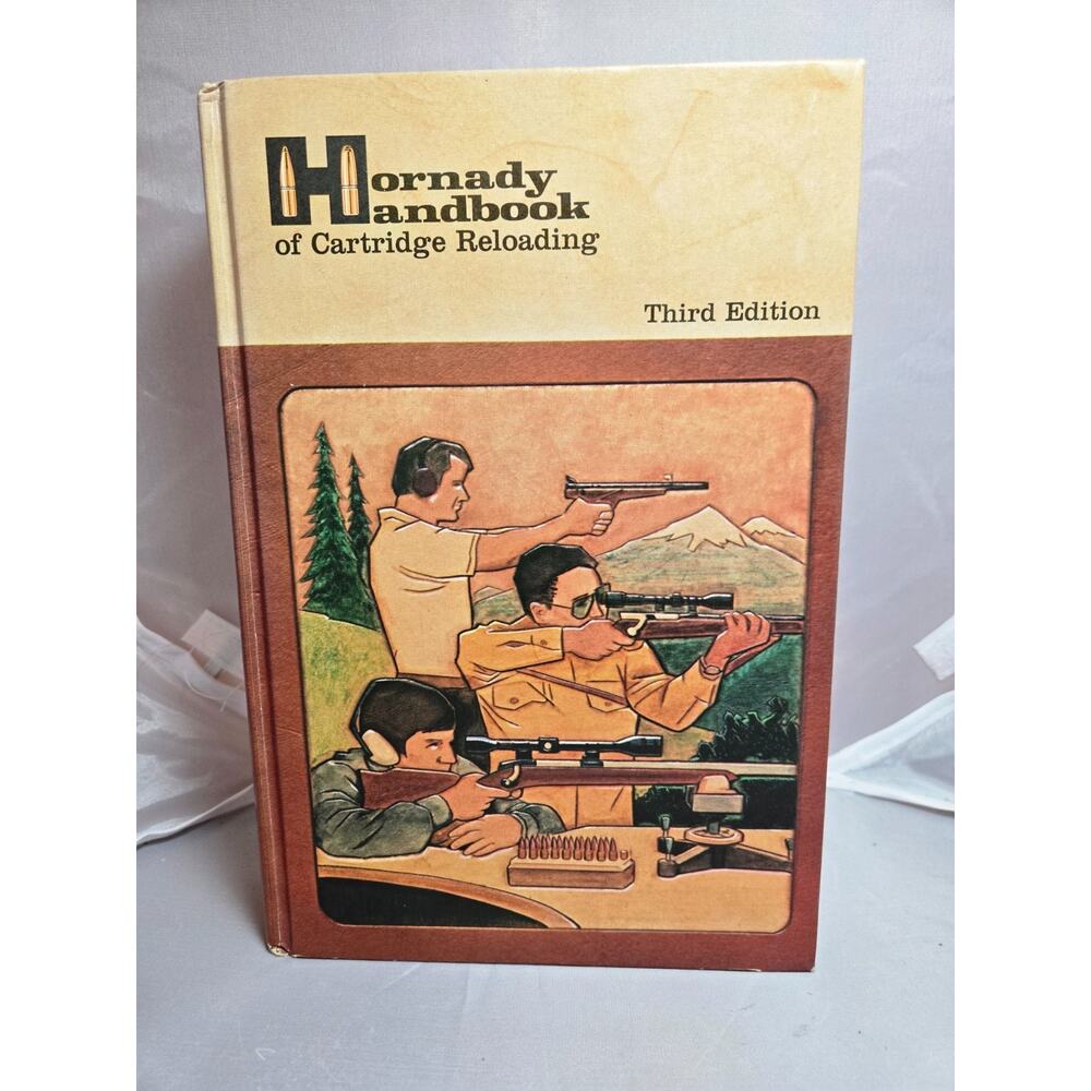 Hornady Handbook of Cartridge Reloading Hardbound Vintage 1989 Print